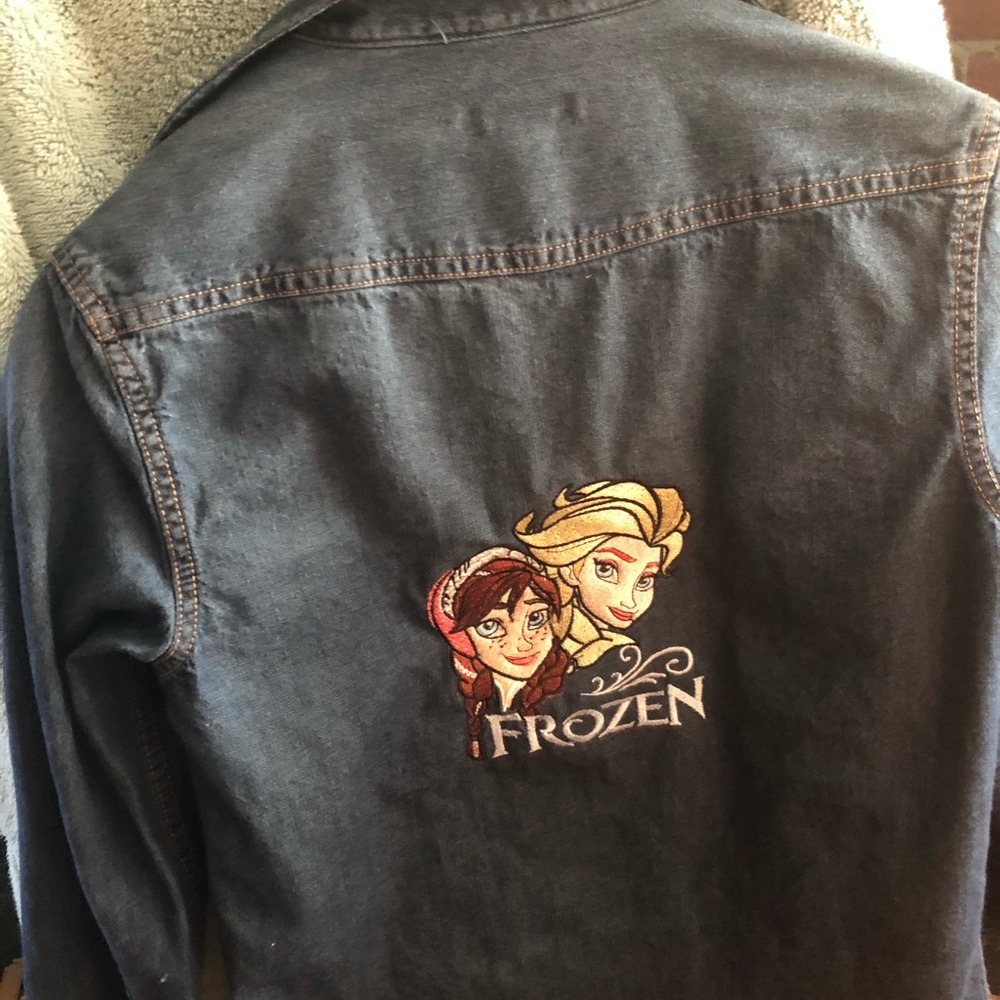 Girls denim shirt